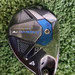 Callaway Paradym AI Smoke 4 Hybrid 21.0 Deg Regular (Ex Demo USED)