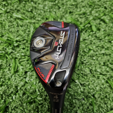 TaylorMade Stealth 2 Plus Hybrid #4 – STIFF (Ex Demo)