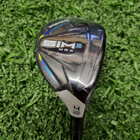 TaylorMade SIM 2 Max #4 Hybrid 22 Deg Senior (NEW)