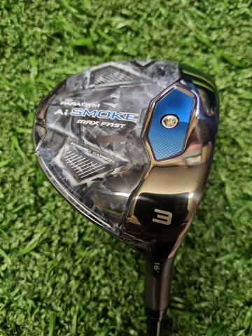 Callaway Ai Smoke Max Fast #3 Fairway 16 Deg Ladies (Ex Demo)