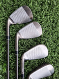 TaylorMade Qi Gunmetal Edition Irons - Steel (4-PW) Ex Demo