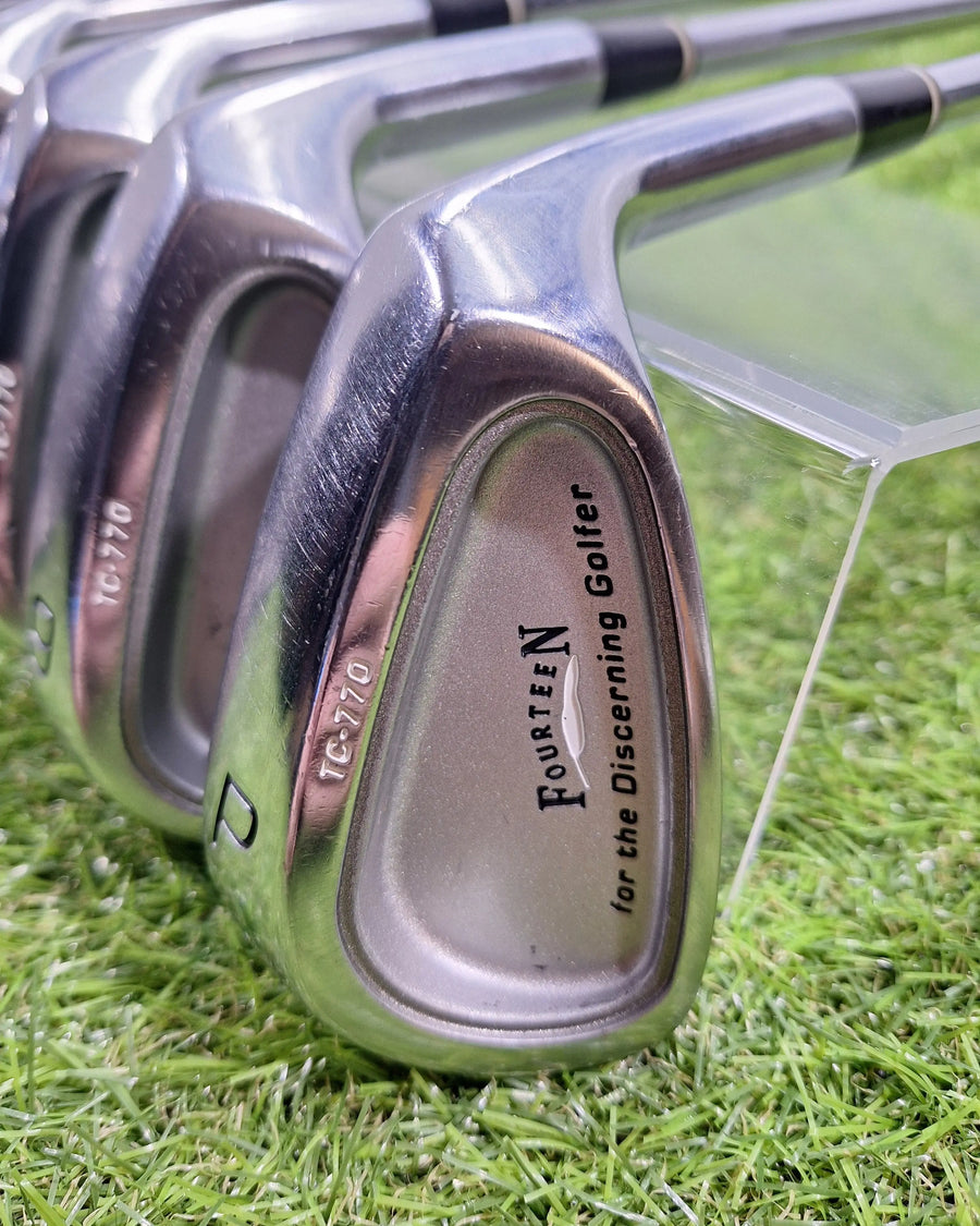 2006 Fourteen TC770 Forged Iron Set 4-PW Regular (USED)