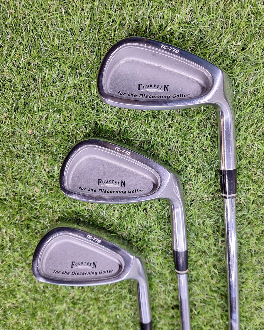 2006 Fourteen TC770 Forged Iron Set 4-PW Regular (USED)