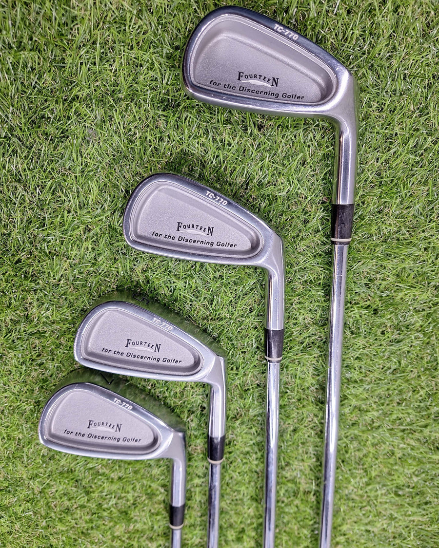 2006 Fourteen TC770 Forged Iron Set 4-PW Regular (USED)