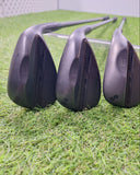 Cobra Snakebite 2 Black Wedge Set 50° / 54° / 58° Right Handed (USED)