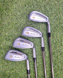 HONMA - LB-708 Irons (1995) - #3-10+SW - 4Star New Super Ferrite Carbon - RH - VERY GOOD