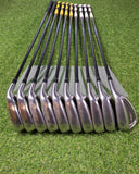 Bridgestone - Tourstage ViQ Irons - #3-PW+P/S+SW - TSI-50 Stiff - RH - VERY GOOD