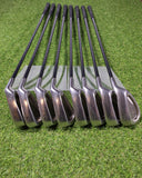 XXIO - XXIO (2002) Irons - #5-PW+AW+SW - MP200 Reg - RH - GOOD