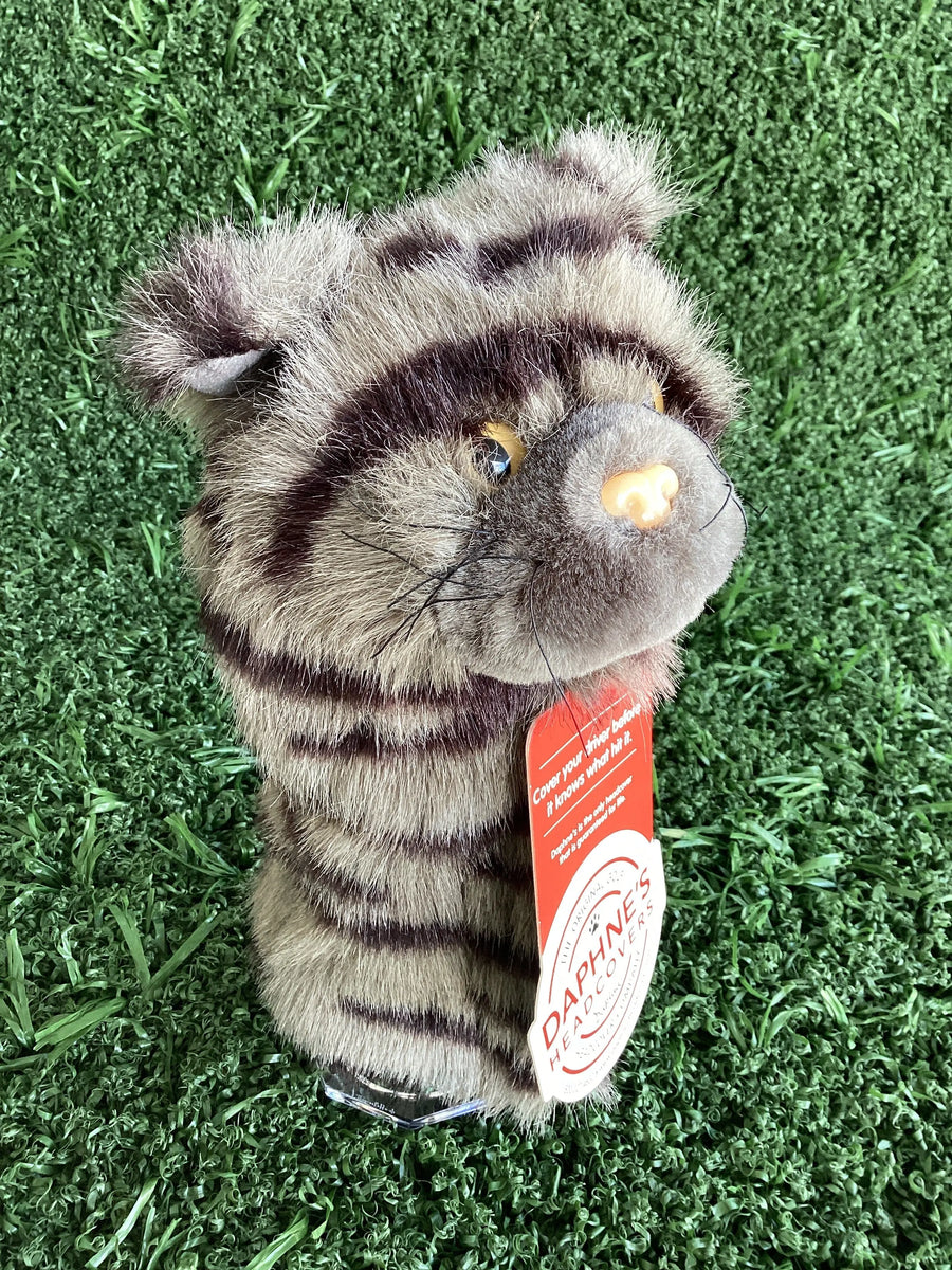 Grey Teddy Cat Hybrid Headcover Daphne
