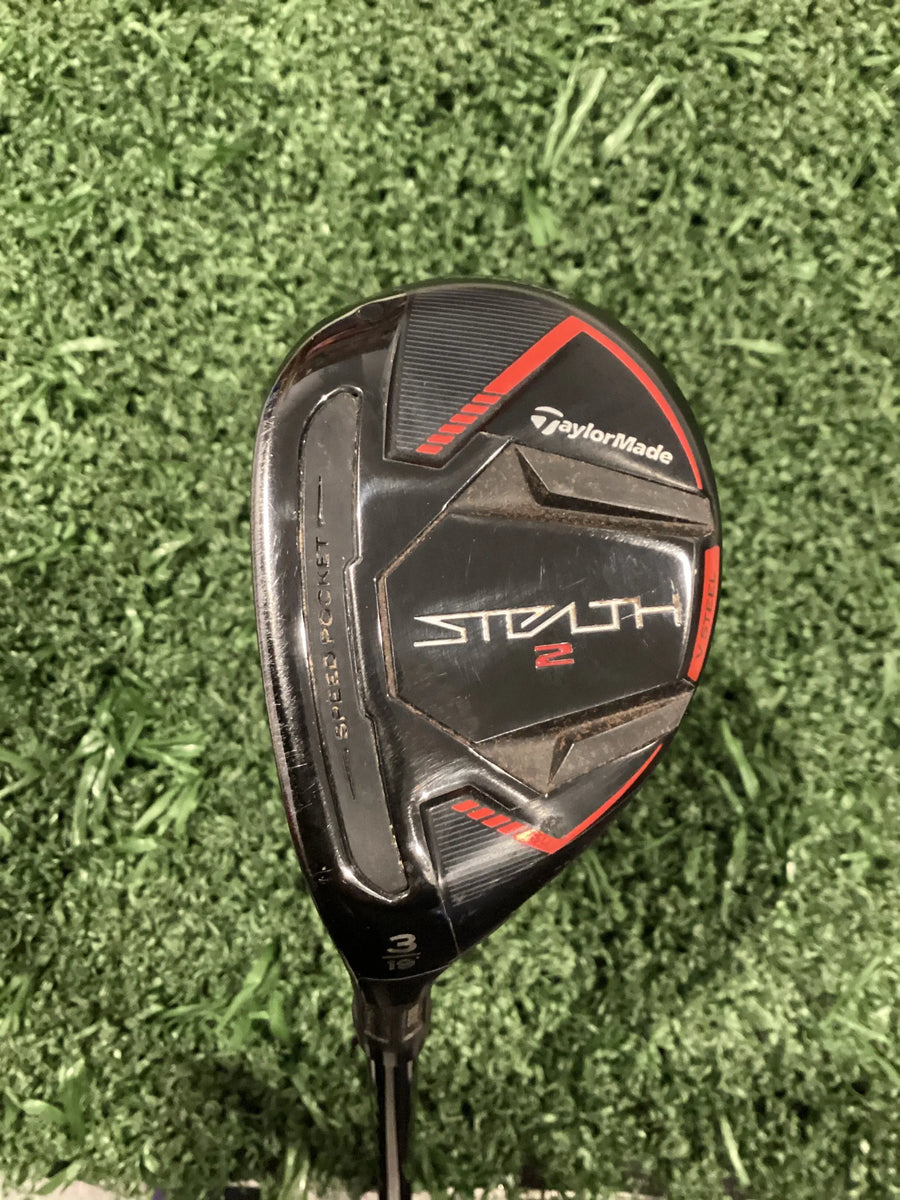 TaylorMade STEALTH 2 Hybrid 19.0° –STIFF (USED – Left) Left Handed TaylorMade