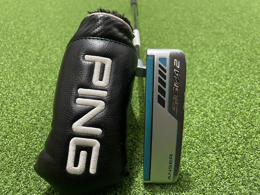 PING Sigma 2 Anser Platinum Putter 34" (USED) - face