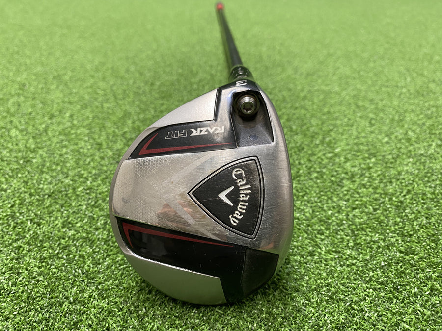 Callaway RAZR Fit Left Handed #3 Fairway 15° Stiff (USED) - clubface