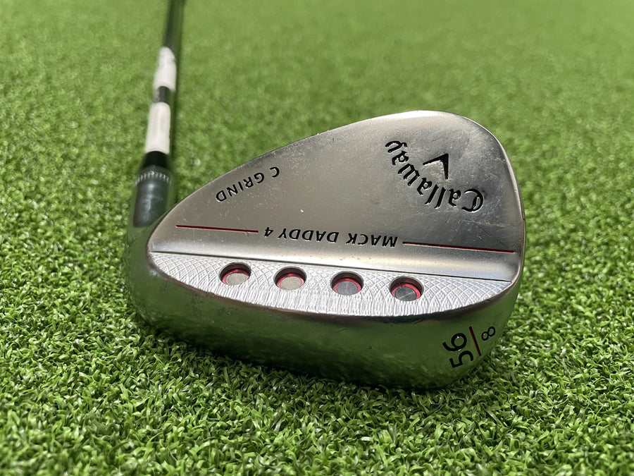 2017 Callaway Mack Daddy 4 Chrome Wedge 56° Stiff (USED)