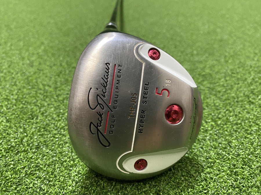 Jack Nicklaus THF-J05 Hyper Steel #5 Fairway 18° Regular (USED) - clubface