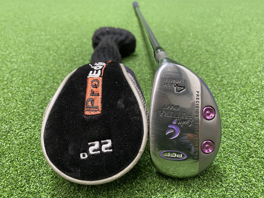 PGF Lady Futura #4 Hybrid 23° Ladies (USED) - clubface