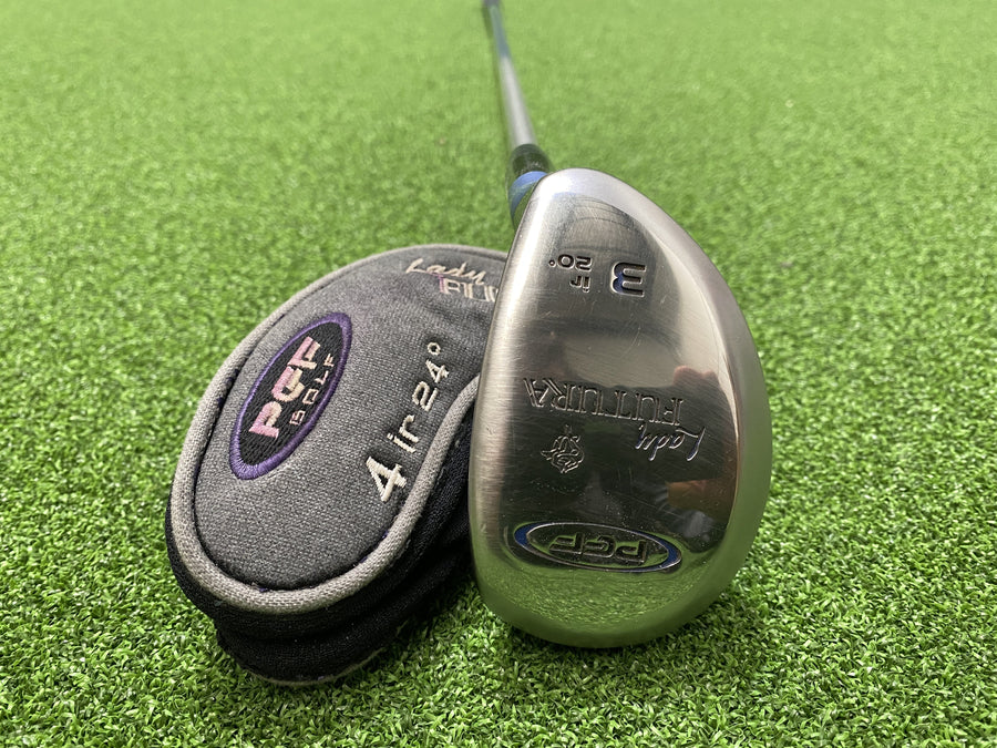 PGF Lady Futura #3 Hybrid 20° Ladies (USED) - clubface
