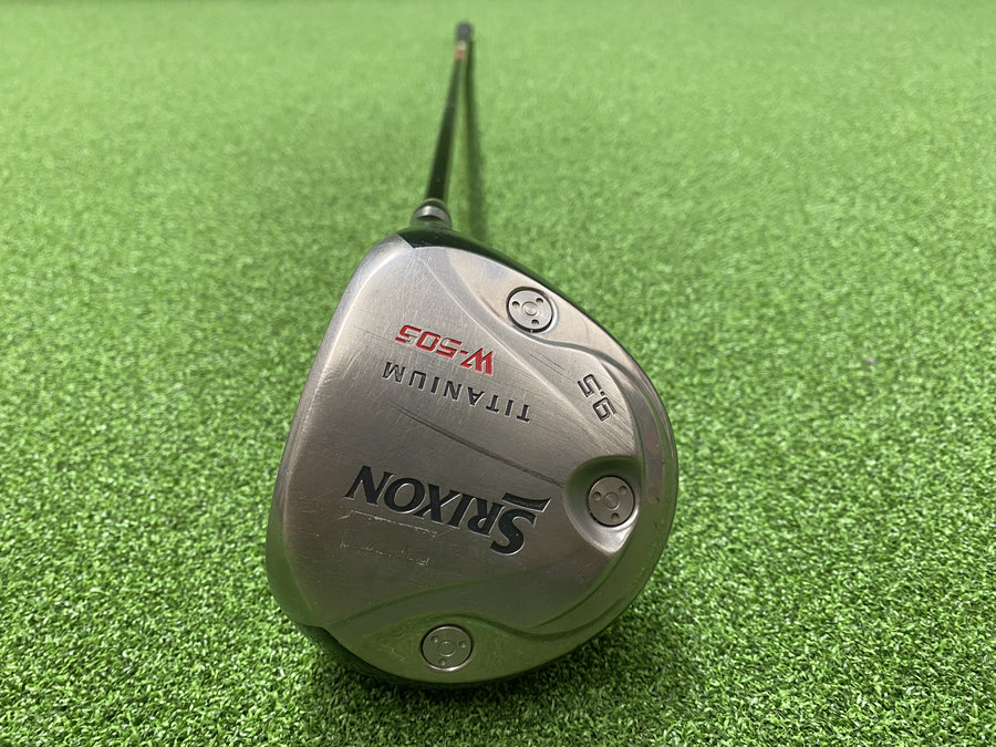Srixon Titanium W-505 Driver 9.5° Regular (USED) - clubface