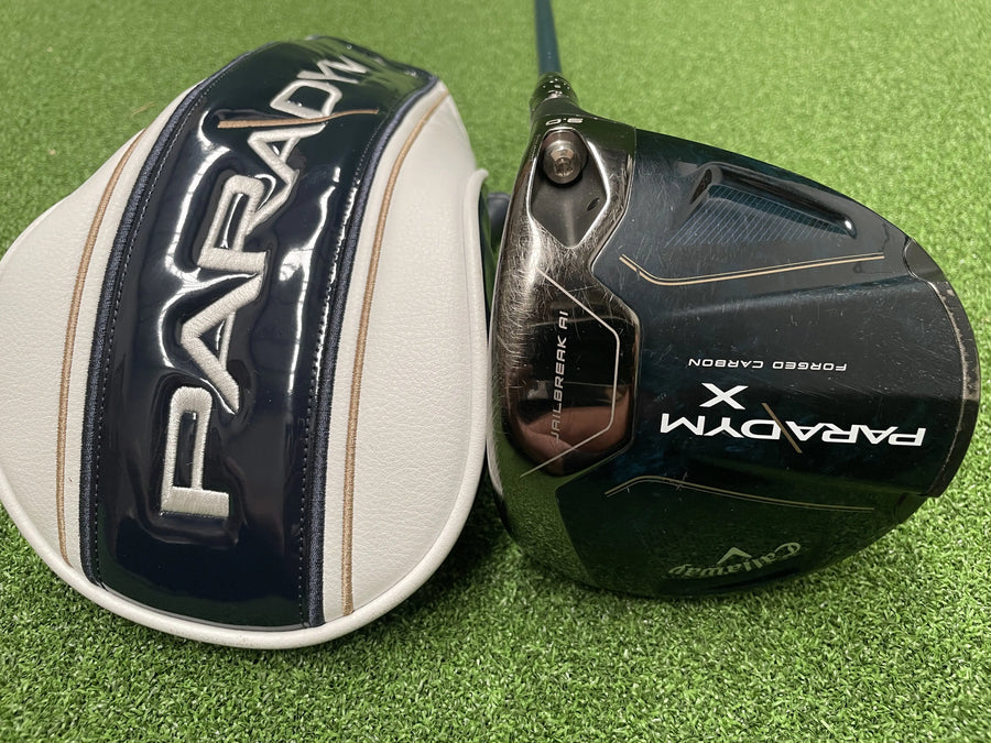 2023 Callaway Paradym X 9° Driver With Headcover - clubface