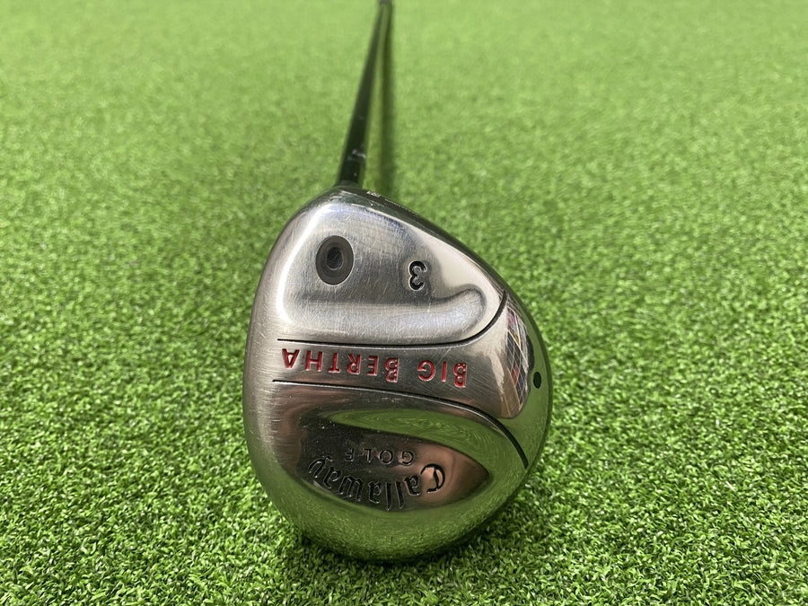 Callaway Big Bertha #3 Fairway Regular (USED) - clubface