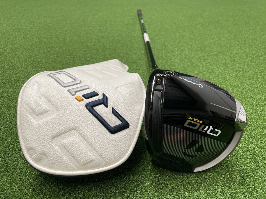 2024 TaylorMade Qi10 Max 10.5° Driver With Headcover (LIKE NEW) - front view
