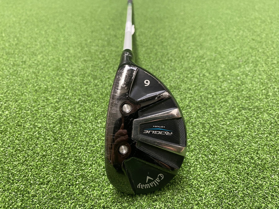 Callaway Rogue Star #6 Hybrid 26° Ladies (USED) - clubface