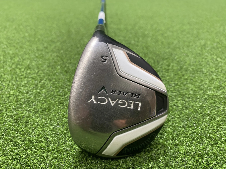 2011 Callaway Legacy Black 5 Fairway 18° Stiff (USED) - clubface