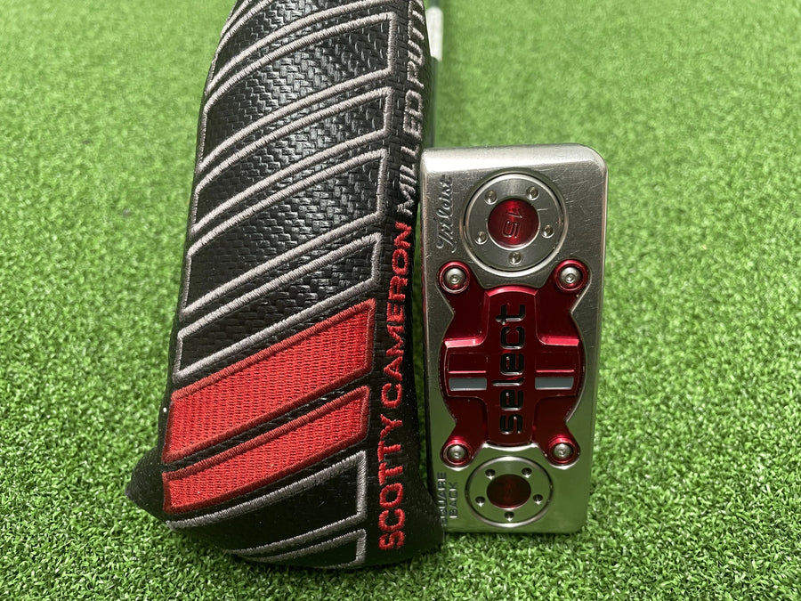 2014 Scotty Cameron Select Squareback 34" Putter With Headcover - clubface