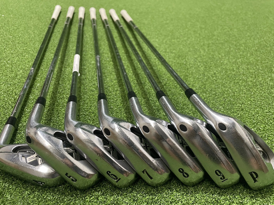 2005 Callaway X Tour Forged 4-9, PW Iron Set (USED) - full set view