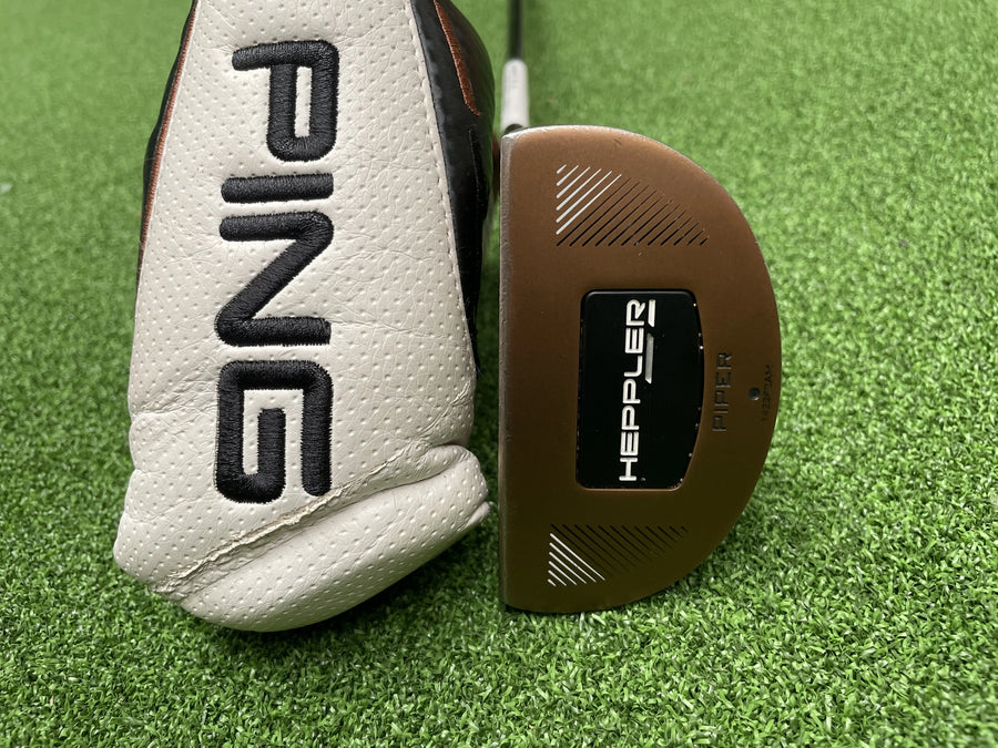 PING Heppler Piper 34" Putter With Headcover - clubface