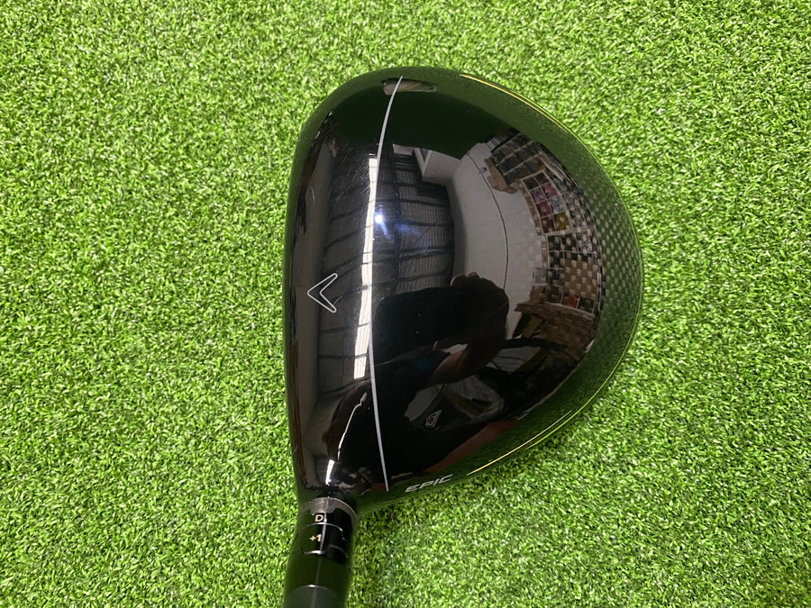 2019 Callaway Epic Flash Sub Zero 9° Driver With Headcover (EXCELLENT) - clubface