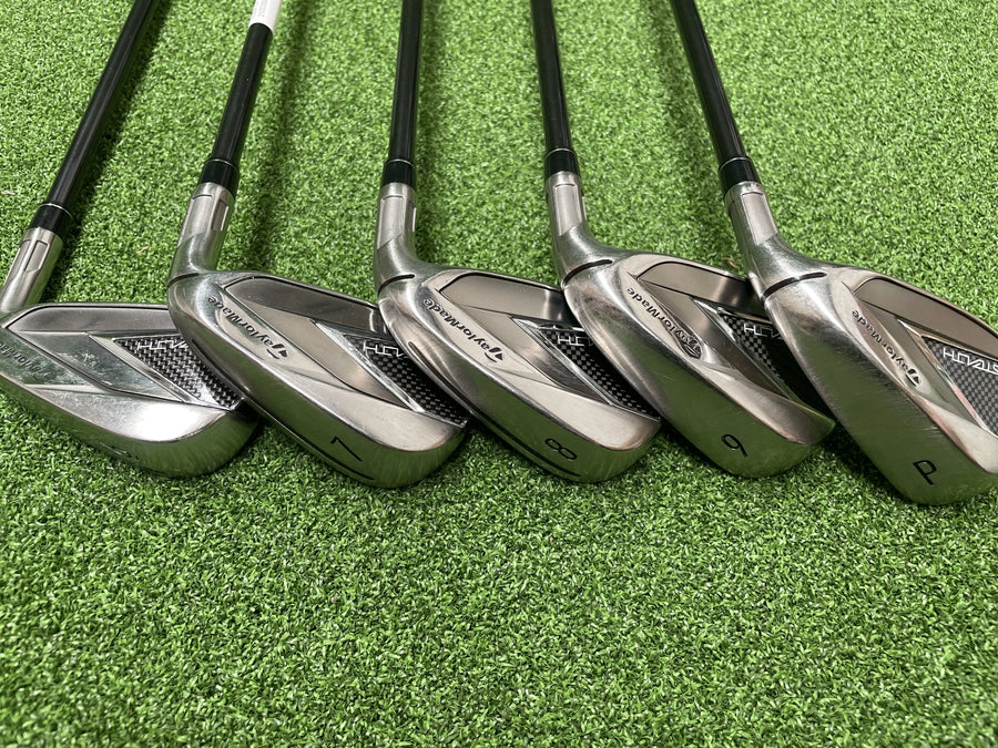 2022 TaylorMade Stealth 6-9, PW Iron Set - clubface