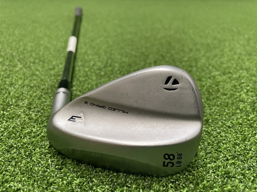 2021 TaylorMade Milled Grind 3 58° Wedge (USED) - front view