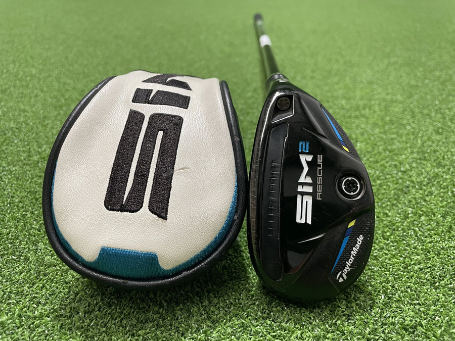 2021 TaylorMade SIM2 Max 19.5° 3 Hybrid With Headcover (USED) - front view