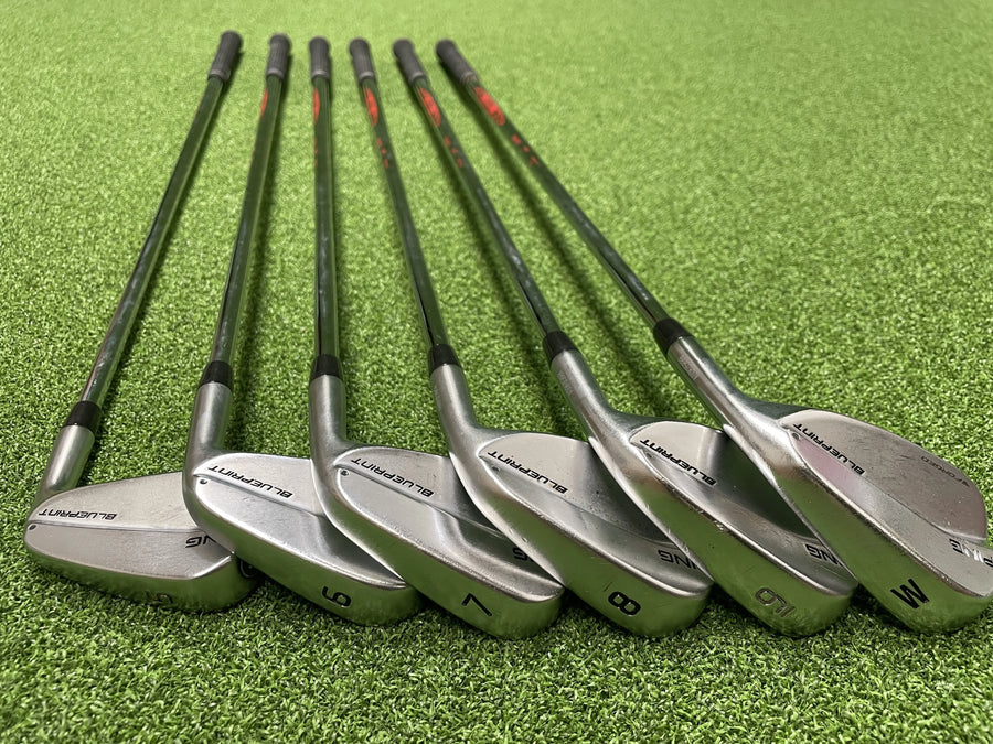 2019 PING Blueprint 5-9, PW Iron Set (Black Dot) (USED) - full set view