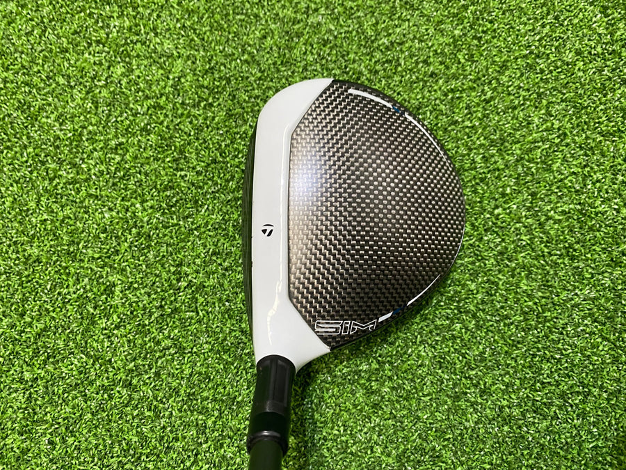 2020 TaylorMade SIM Max 15° 3 Wood With Headcover (USED) - clubface