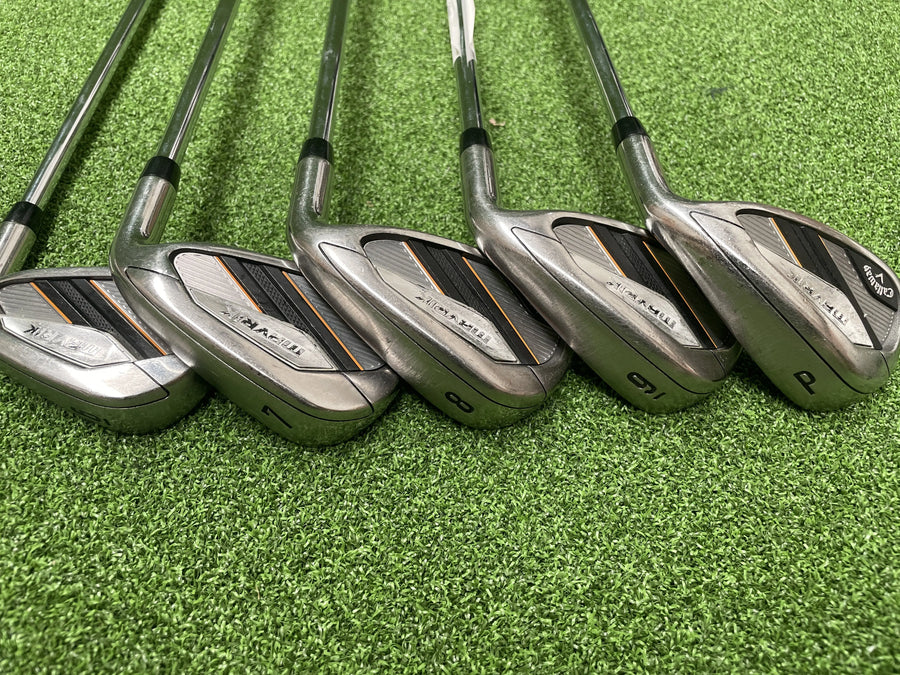 2020 Callaway Mavrik 6-9, PW Iron Set - clubface