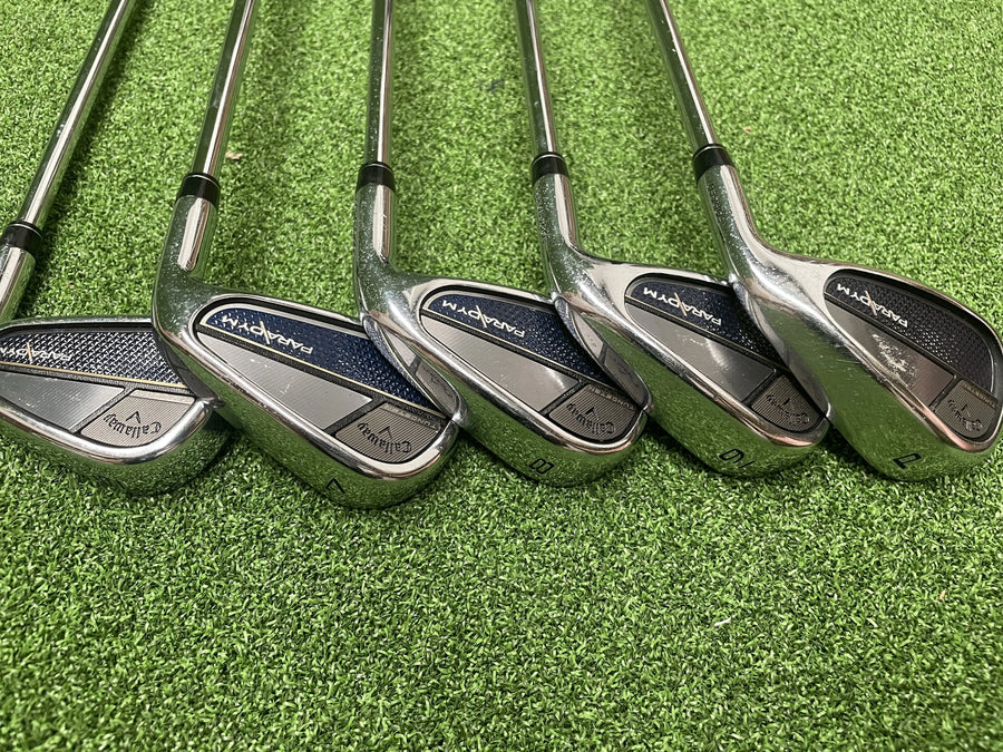 2023 Callaway Paradym 6-9, PW Iron Set - clubface