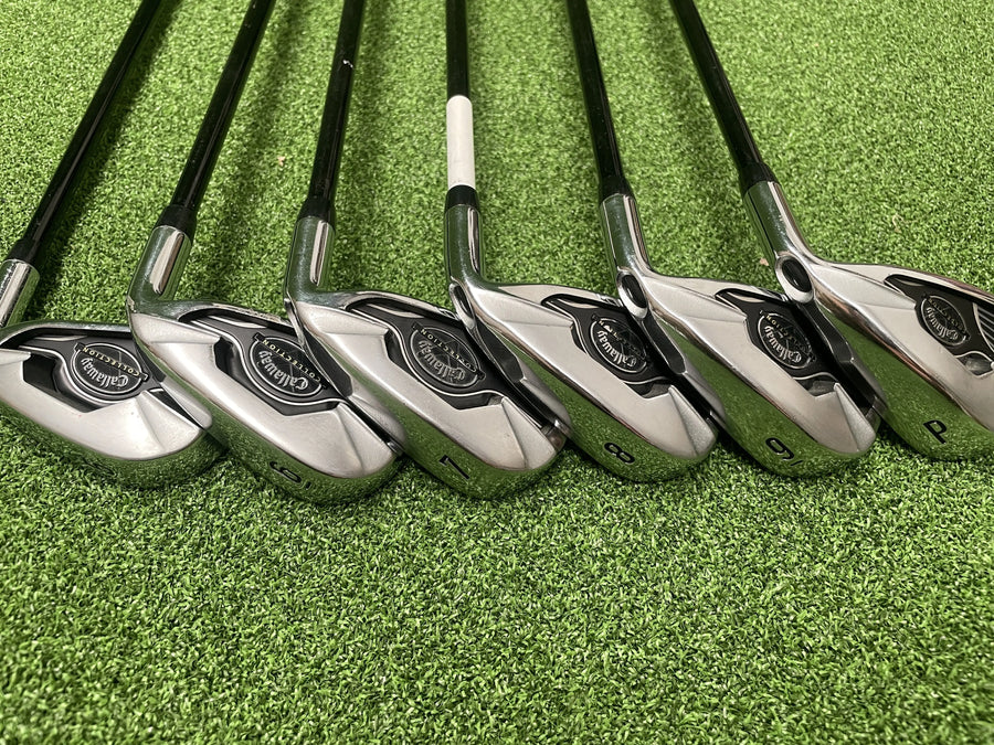 2015 Callaway Collection 5-9, PW Iron Set - clubface