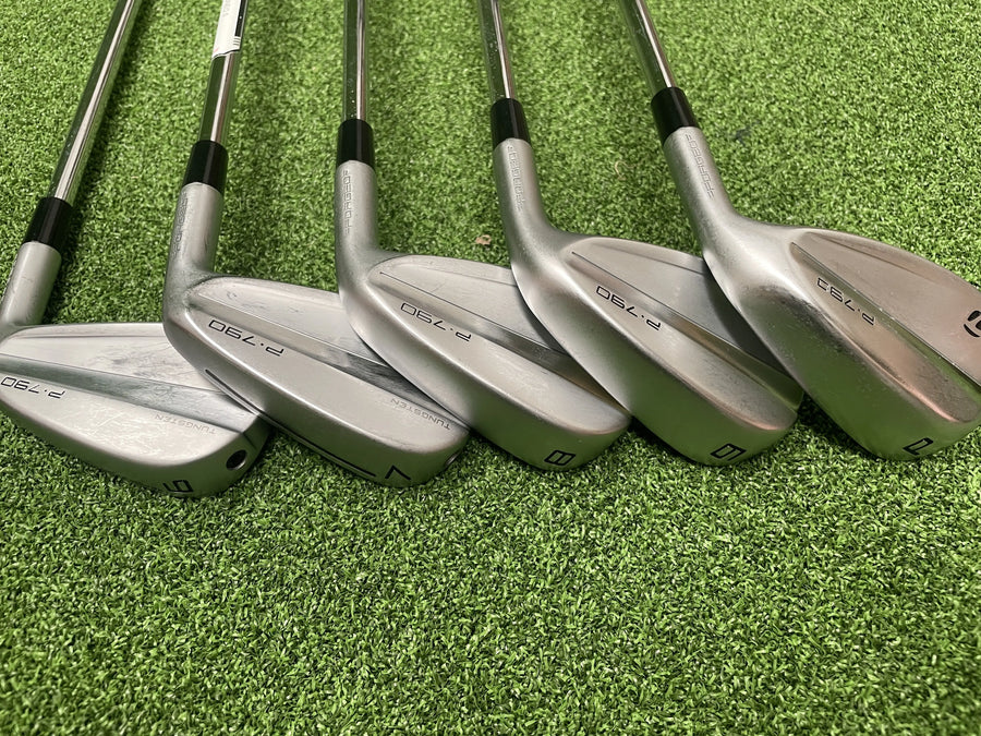2023 TaylorMade P790 6-9, PW Iron Set - clubface