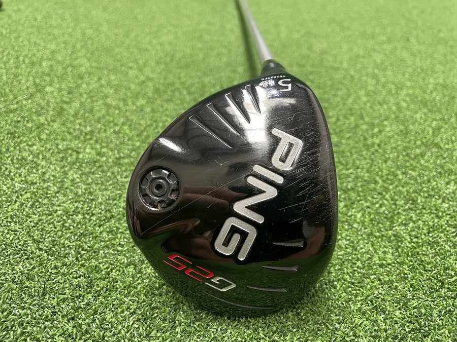 2013 PING G25 5 Wood 18° Stiff Regular Left Handed (USED)
