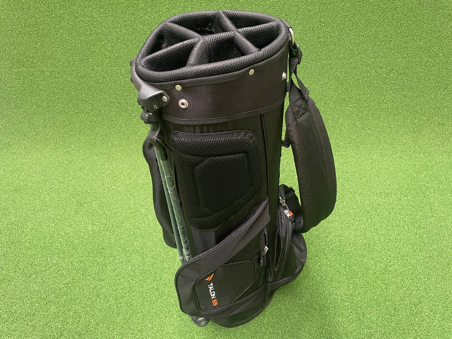 Talon SS 6-Way Black Stand Bag (LIKE NEW) - top divider