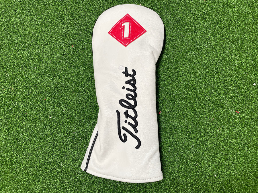Titleist Headcovers - White Titleist