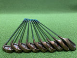 1989 PING Eye 2 Beryllium Copper Iron Set 3-PW, SW Regular (USED)