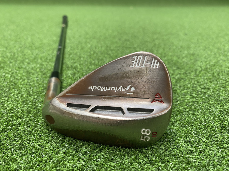 2017 TaylorMade Milled Grind Hi-Toe Wedge 58° Stiff (USED)