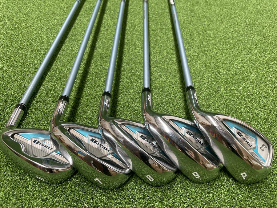 2019 Bridgestone Tour B JGR 6-9, PW Ladies Iron Set - clubface