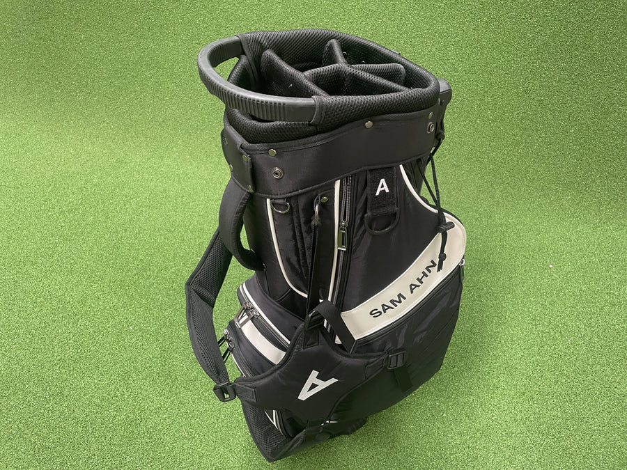Sam Ahn 5-Way Stand Bag With Raincover (LIKE NEW) - front view