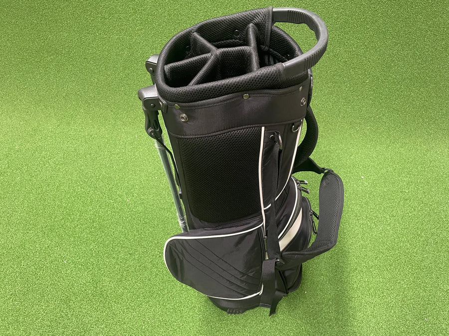 Sam Ahn 5-Way Stand Bag With Raincover (LIKE NEW) - top divider