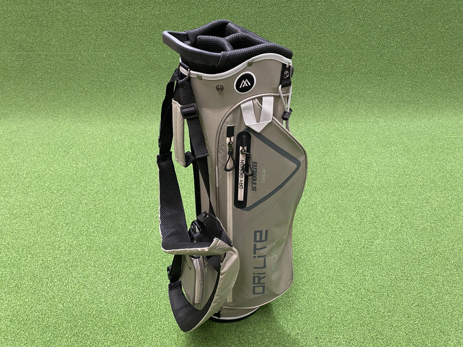 Big Max Dri-Lite Seven Storm 4-Way Stand Bag With Raincover (LIKE NEW) - front view