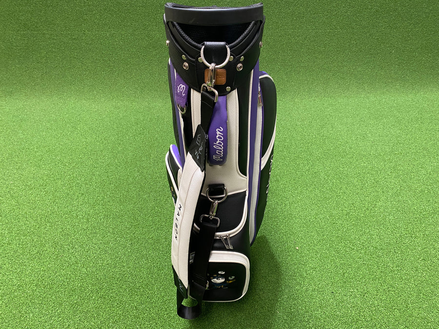 Malbon Leather 4-Way Stand Bag (USED) - side view