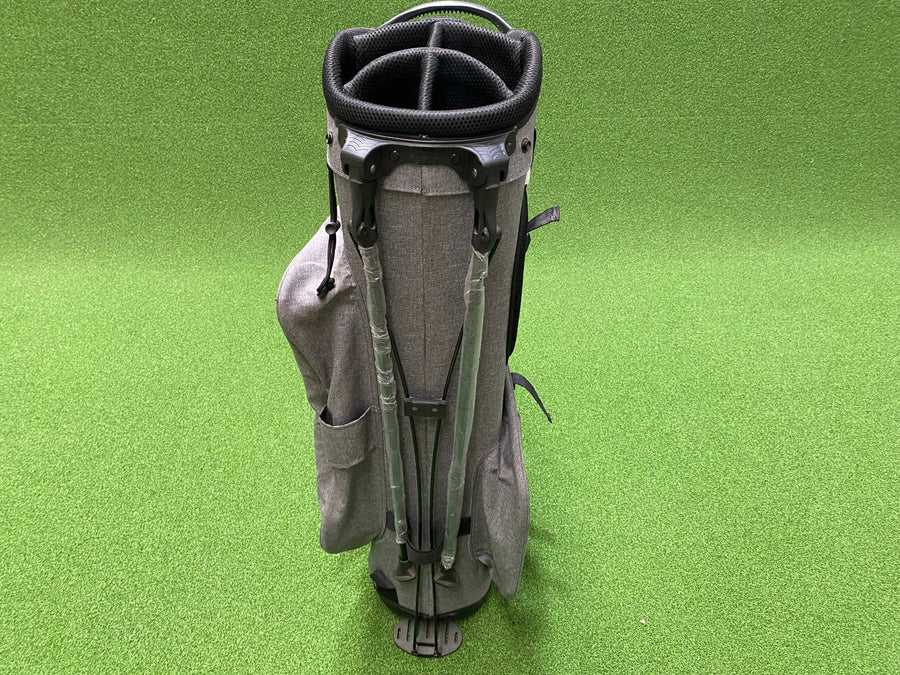 One Under 7-Way Grey Stand Bag (LIKE NEW) - pockets